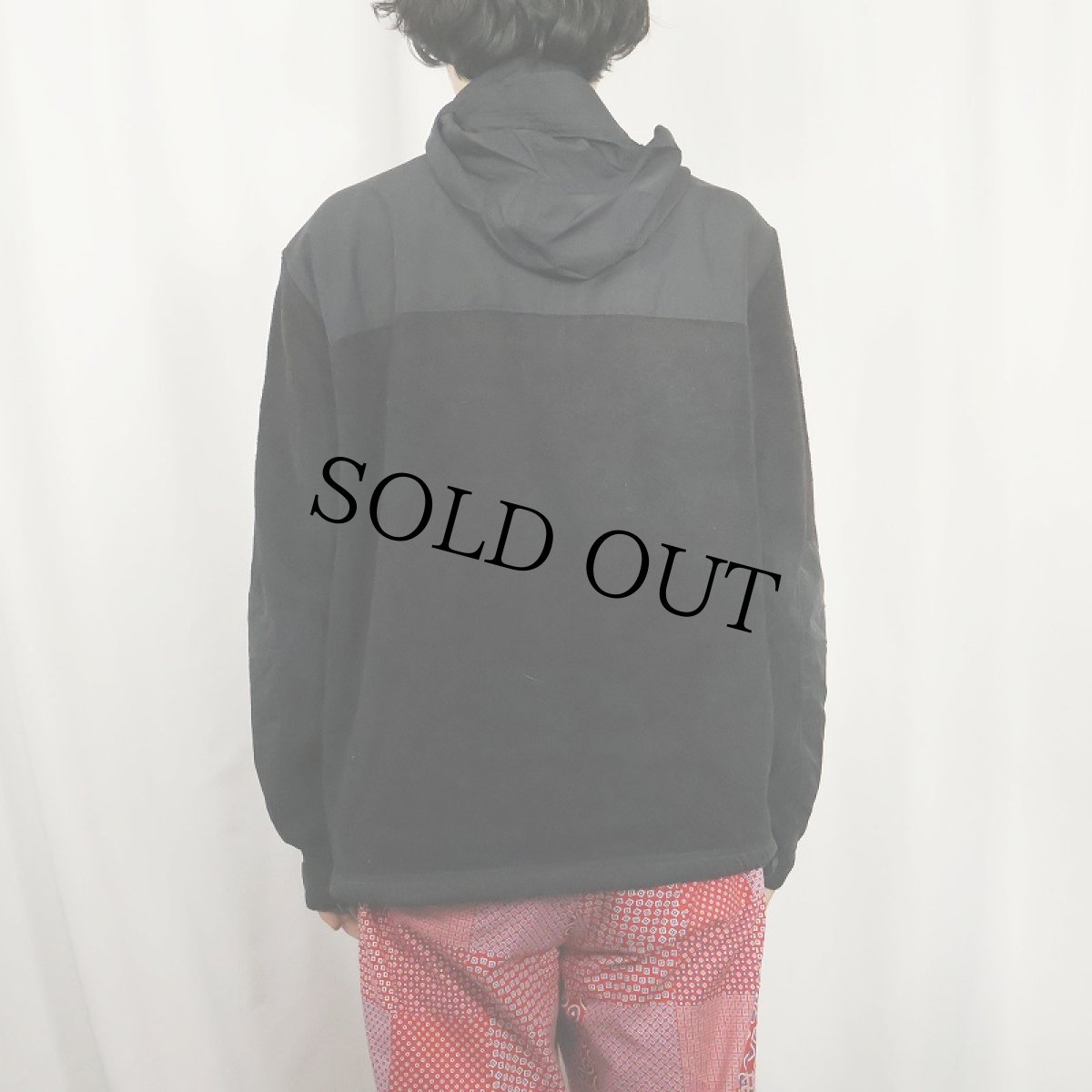 画像3: POLO Ralph Lauren "POLARTEC" 切り替えデザイン フリースジップジャケット BLACK M (3)