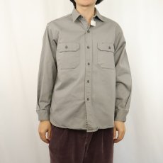 画像2: 50〜60's PENNEY'S BIG MAC マチ付き コットンワークシャツ (2)