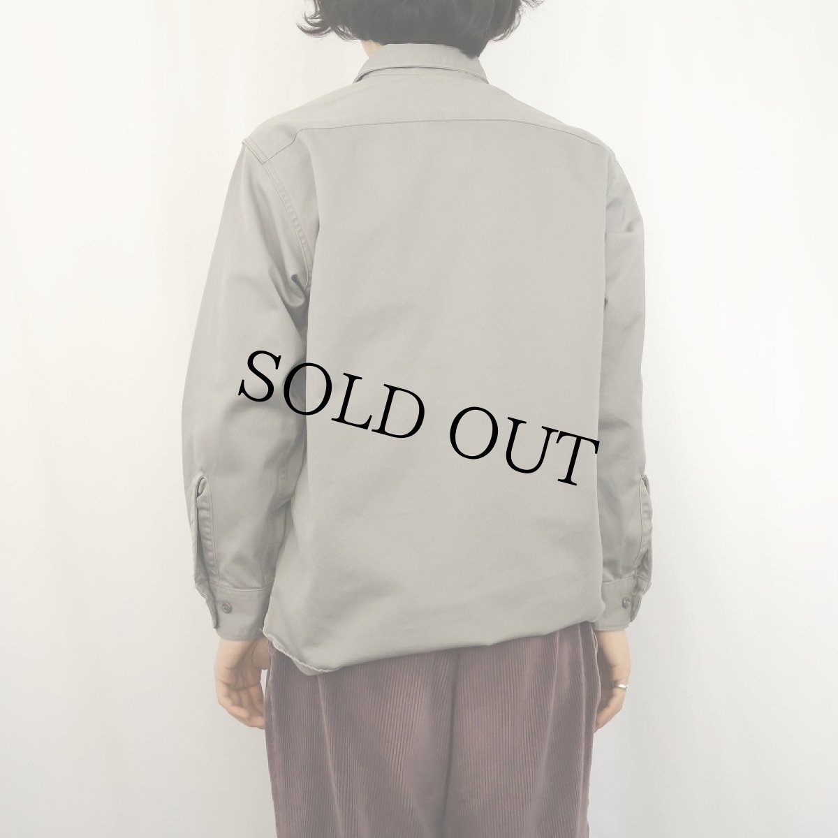 画像3: 50〜60's PENNEY'S BIG MAC マチ付き コットンワークシャツ (3)