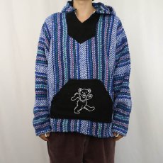 画像2: GRATEFUL DEAD ロックバンド メキシカンパーカー M (2)
