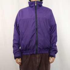 画像2: 80's THE NORTH FACE 茶タグ USA製 フリースライナー シェルドジャケット L (2)