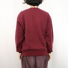 画像3: 90's RUSSELL ATHLETIC USA製 "IOWA" 前V プリントスウェット L (3)