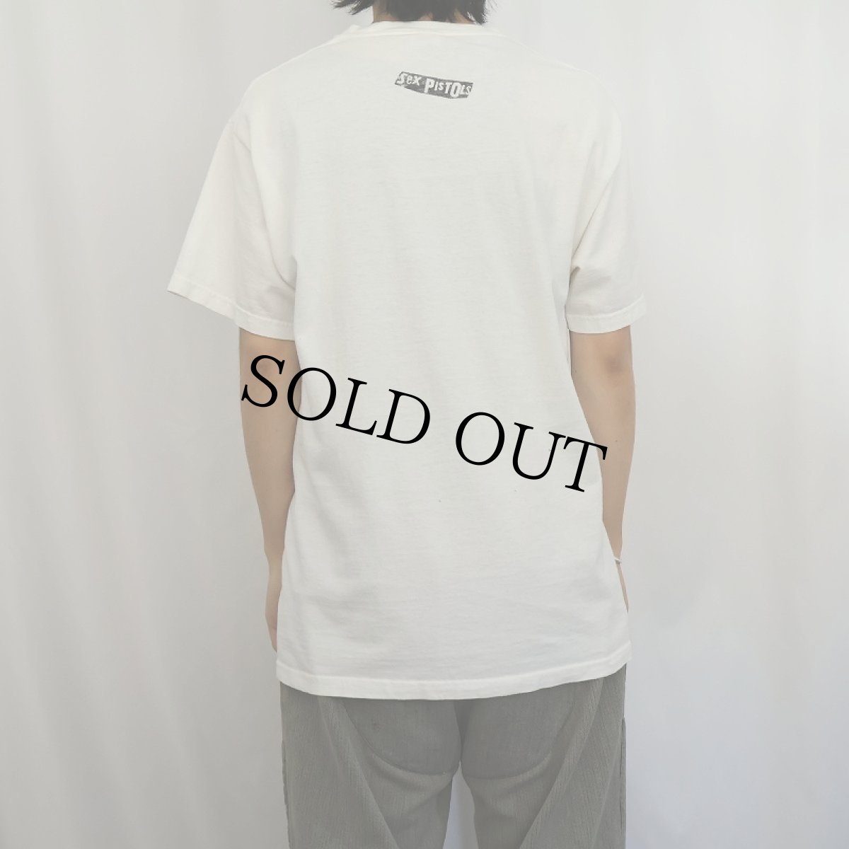 画像3: Sex Pistols パンクロックバンドTシャツ L (3)