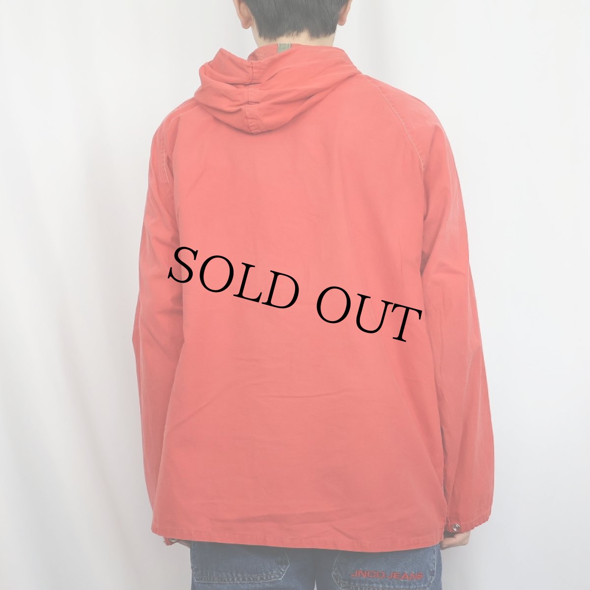 画像4: 40's コの字エンド コットンジップパーカー (4)