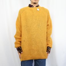 画像2: ウールハンドニットセーター (2)