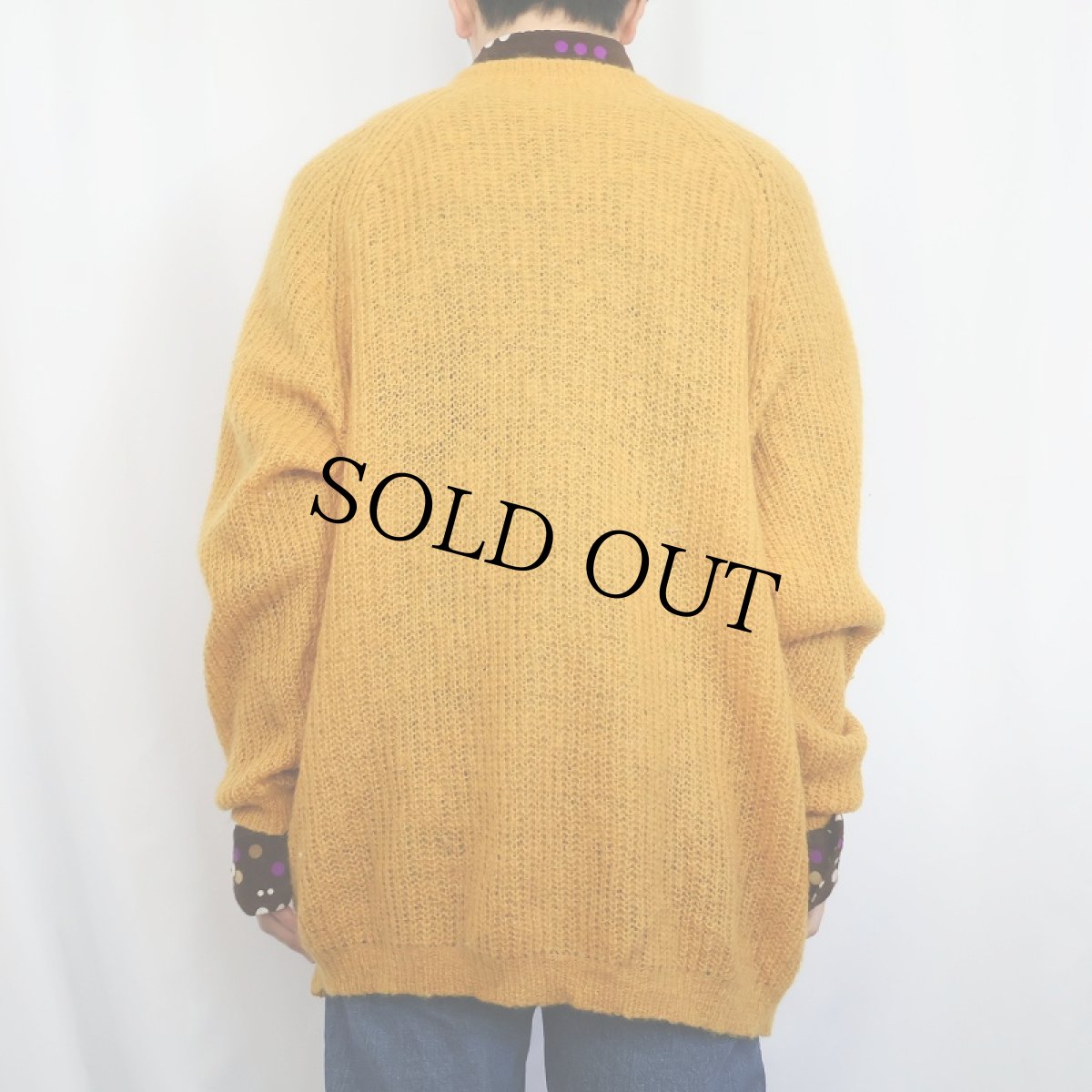 画像3: ウールハンドニットセーター (3)