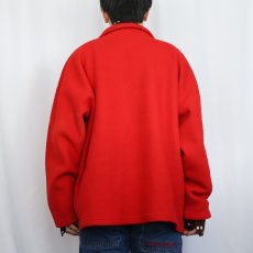 画像3: ブート NIKE ロゴ刺繍 ハーフジップ フリースジャケット (3)