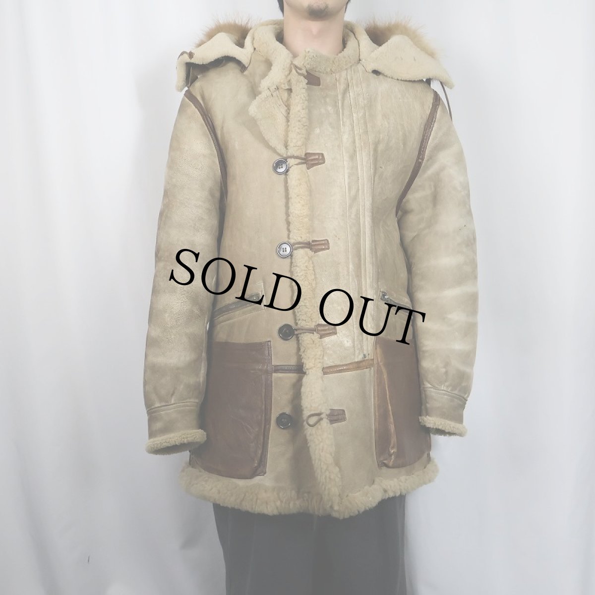 画像2: 40's WWII USAAF TYPE B-7 フライトジャケット 44R (2)