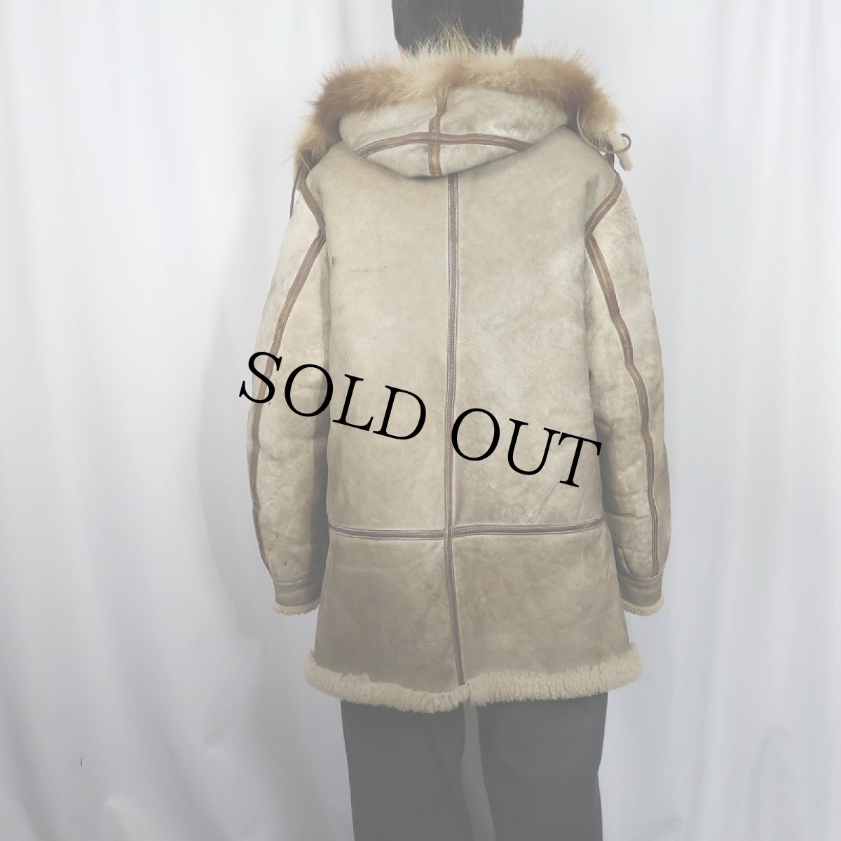 画像3: 40's WWII USAAF TYPE B-7 フライトジャケット 44R (3)