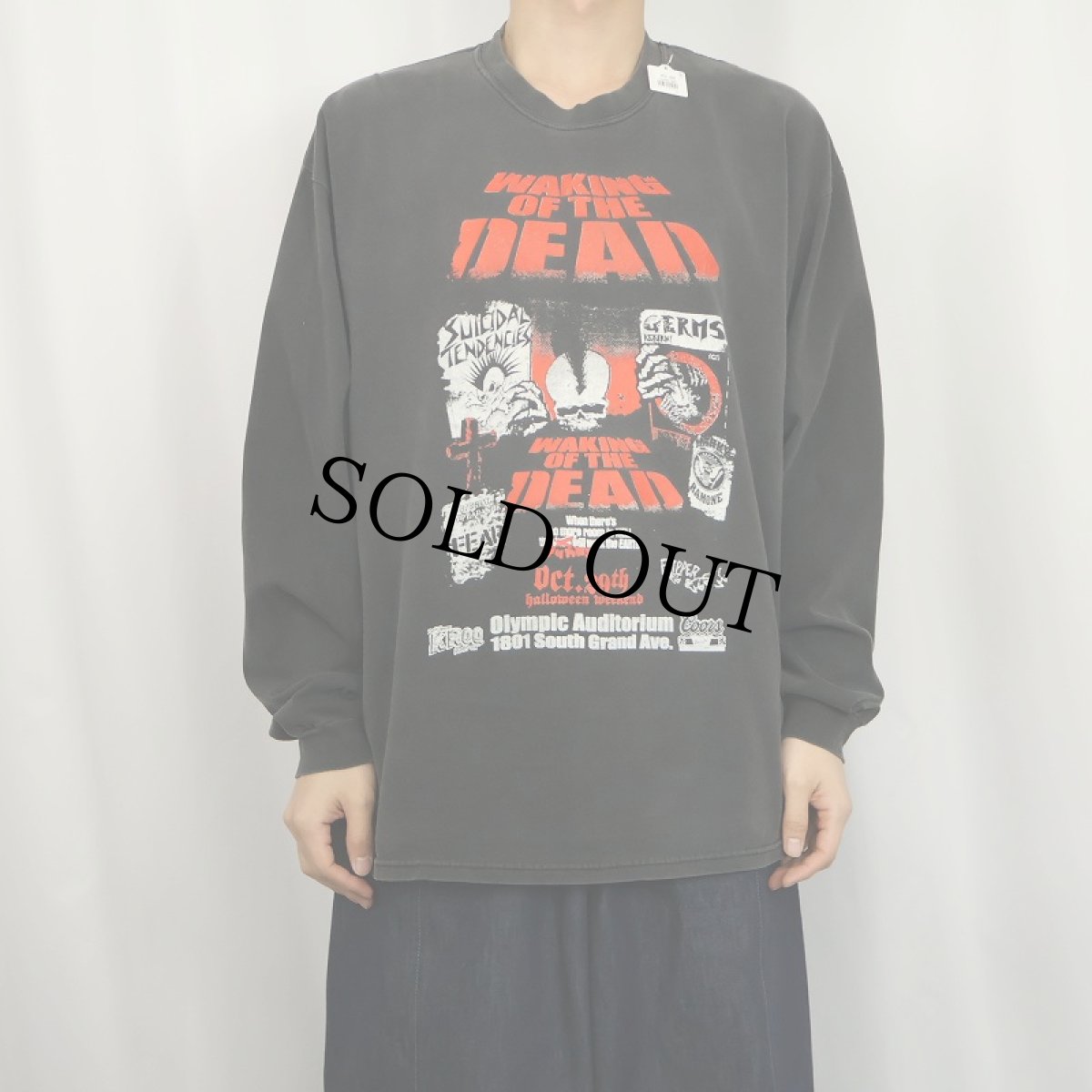 画像2: "WAKING OF THE DEAD" ハードコアライブロンT XL (2)