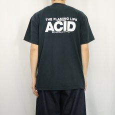 画像4: 2000's THE FLAMING LIPS "ACID" ロックバンドTシャツ L (4)
