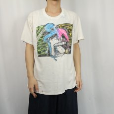 画像3: 90's RED HOT CHILI PEPPERS "Positive Mental Octopus Tour" ロックバンドツアーTシャツ (3)