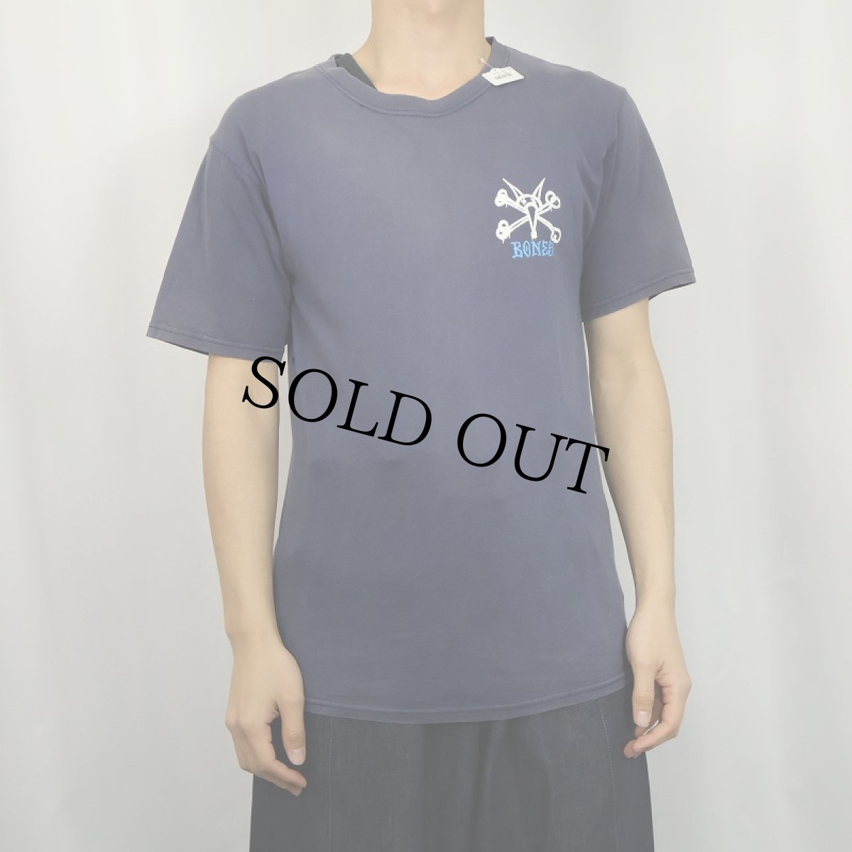画像3: 2000's POWELL PERALTA "BONES" プリントTシャツ (3)