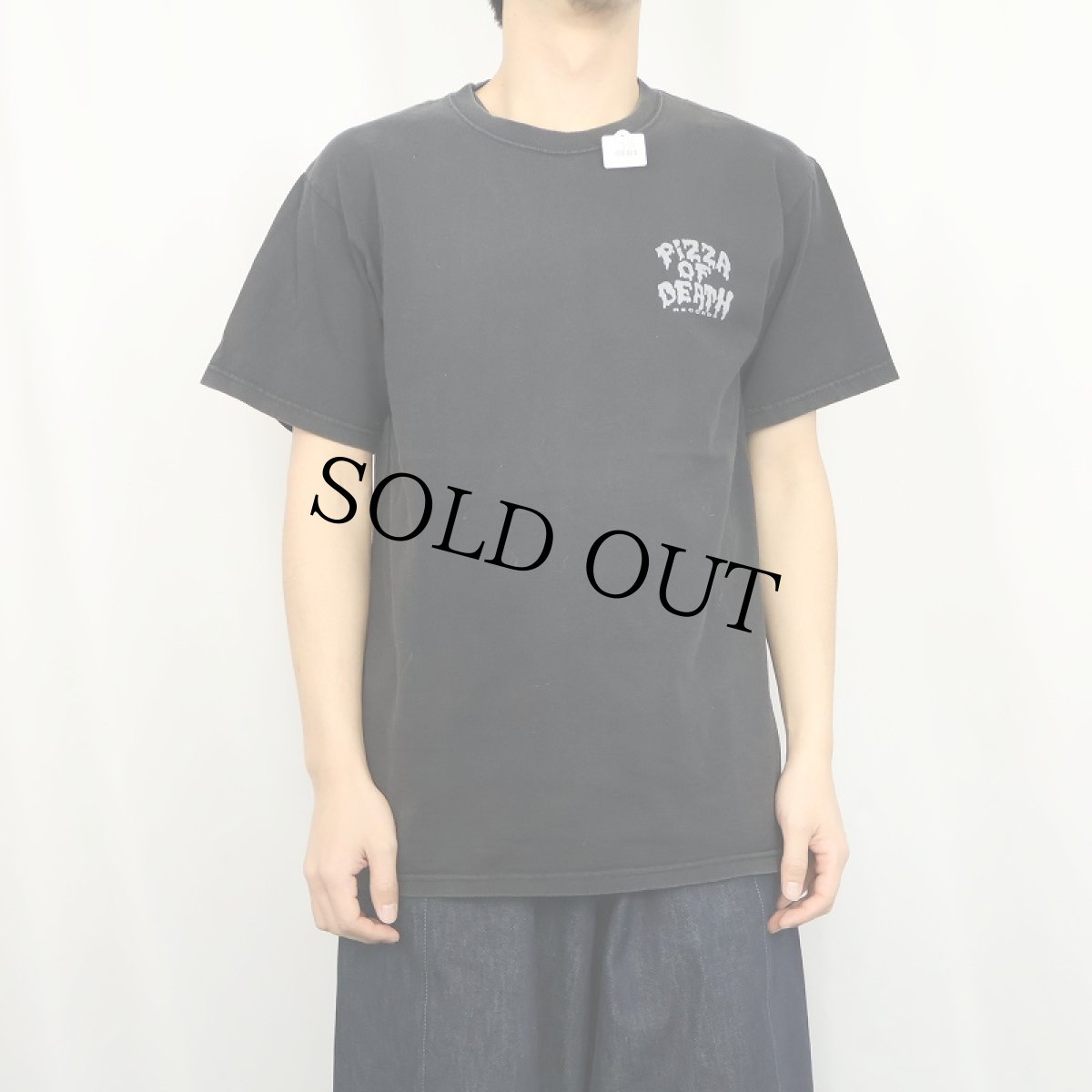 画像3: PIZZA OF DEATH RECORDS レコードレーベル ロゴプリントＴシャツ M (3)