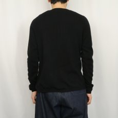 画像3: CASHMERE CHARTER CLUB カシミアニットセーター BLACK L (3)