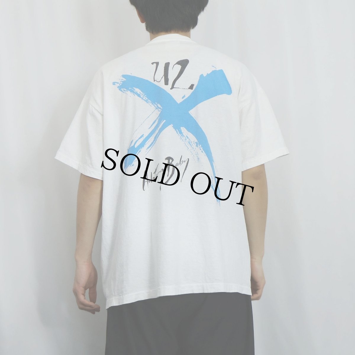 画像4: 1991 U2 USA製 "Achtung Baby" ロックバンドツアーTシャツ XL (4)