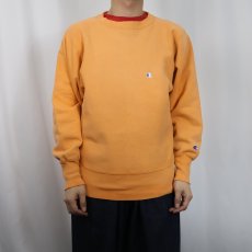 画像2: 90's Champion REVERSE WEAVE USA製 目付き スウェット M (2)