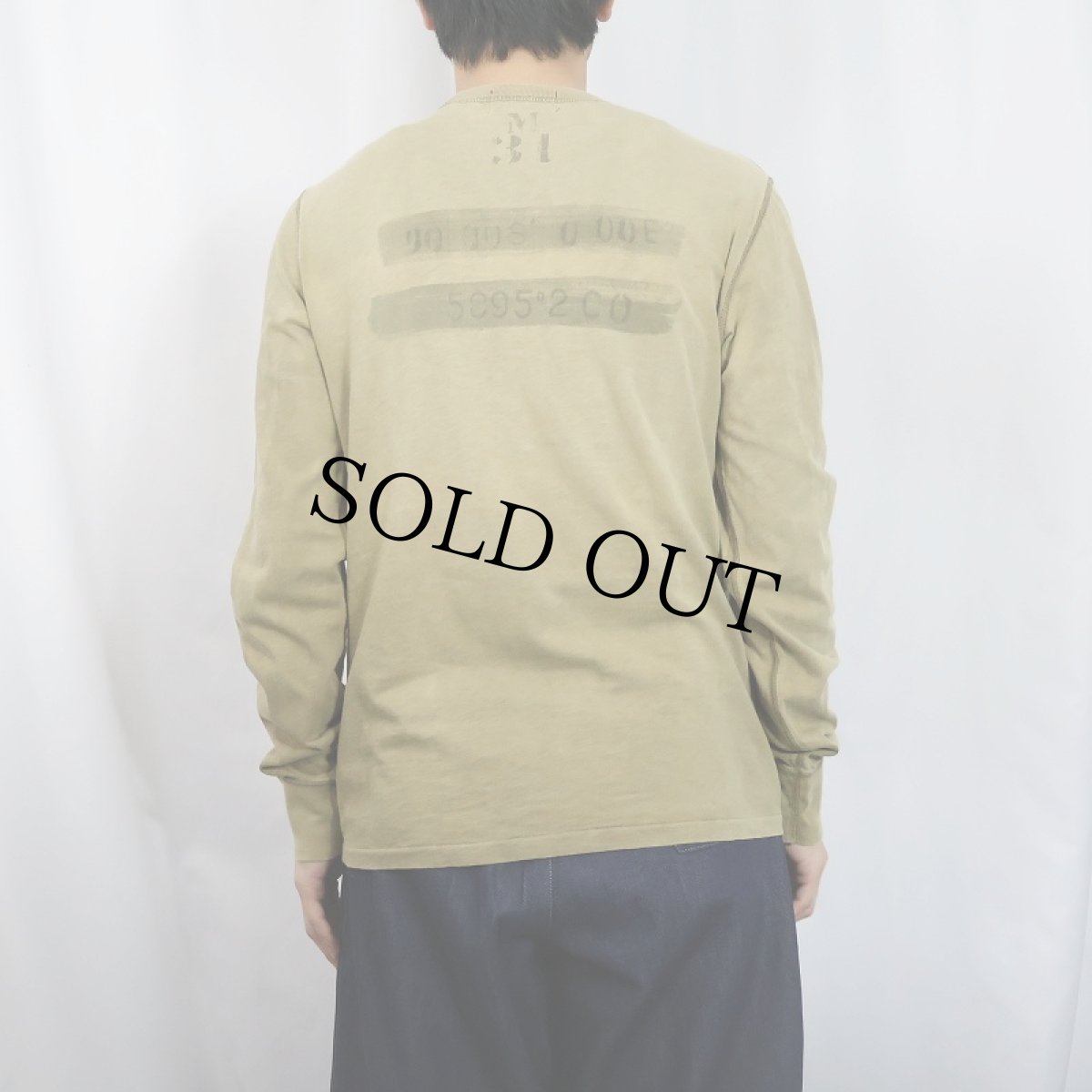 画像4: Ralph Lauren RRL ロゴプリント ポケットロンT S (4)