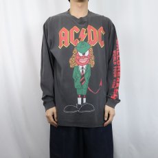 画像2: 1996 AC/DC USA製 "BALLBREAKER" ロックバンドツアーロンT XL (2)