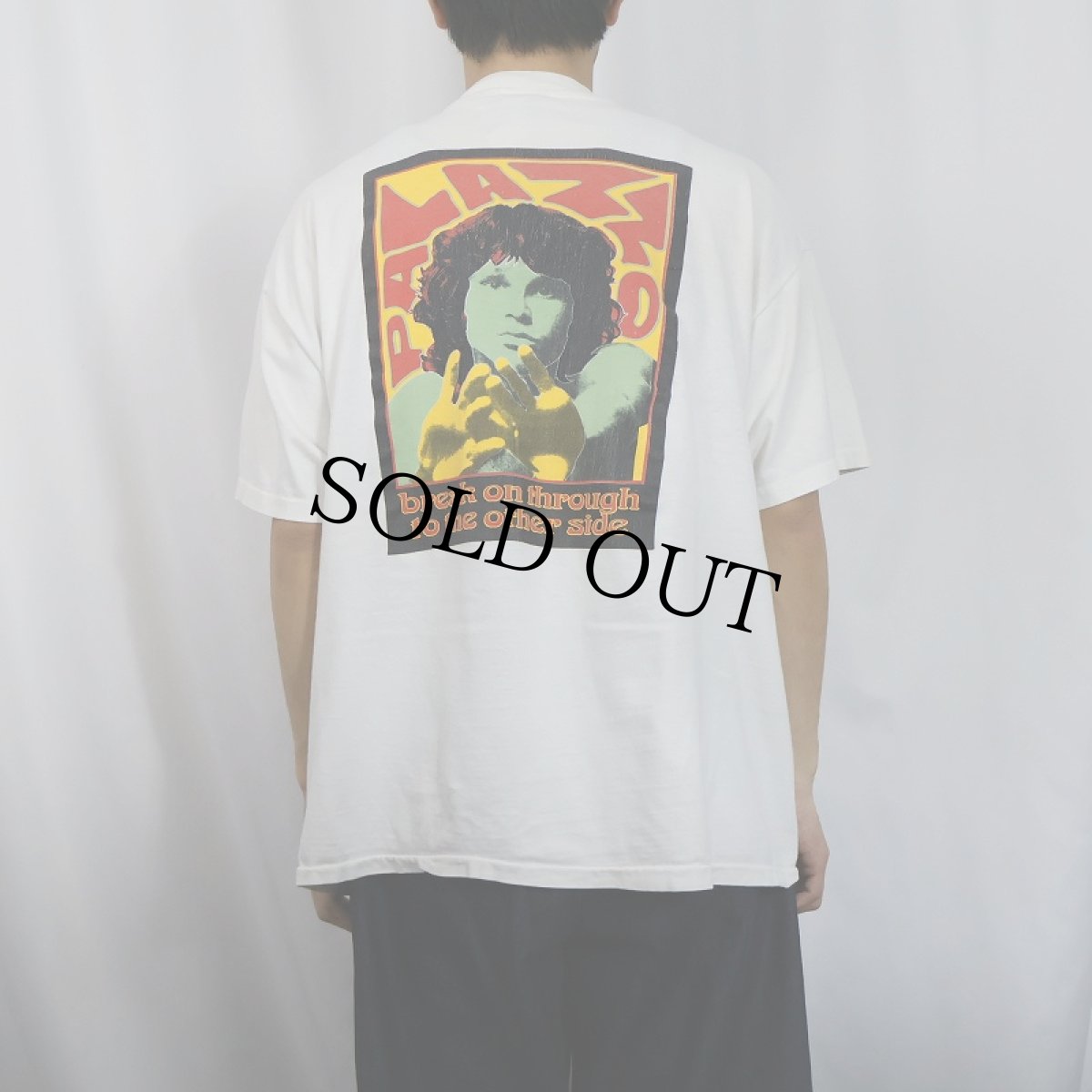 画像4: 90's The Doors JIM MORRISON "MOJO RISIN'" ロックバンドTシャツ XL (4)