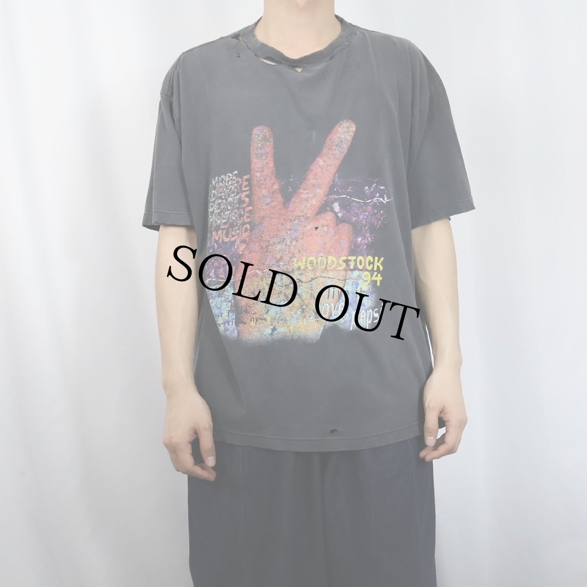 画像3: 1994 WOODSTOCK ロックフェスティバルTシャツ XL (3)