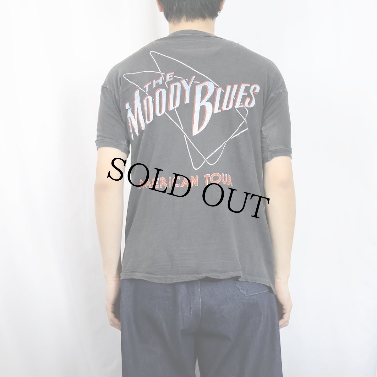 画像4: 70's The moody blues ロックバンドツアーTシャツ (4)