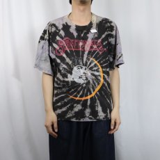 画像3: 1996 SANTANA タイダイ ラテンロックバンドツアーTシャツ (3)