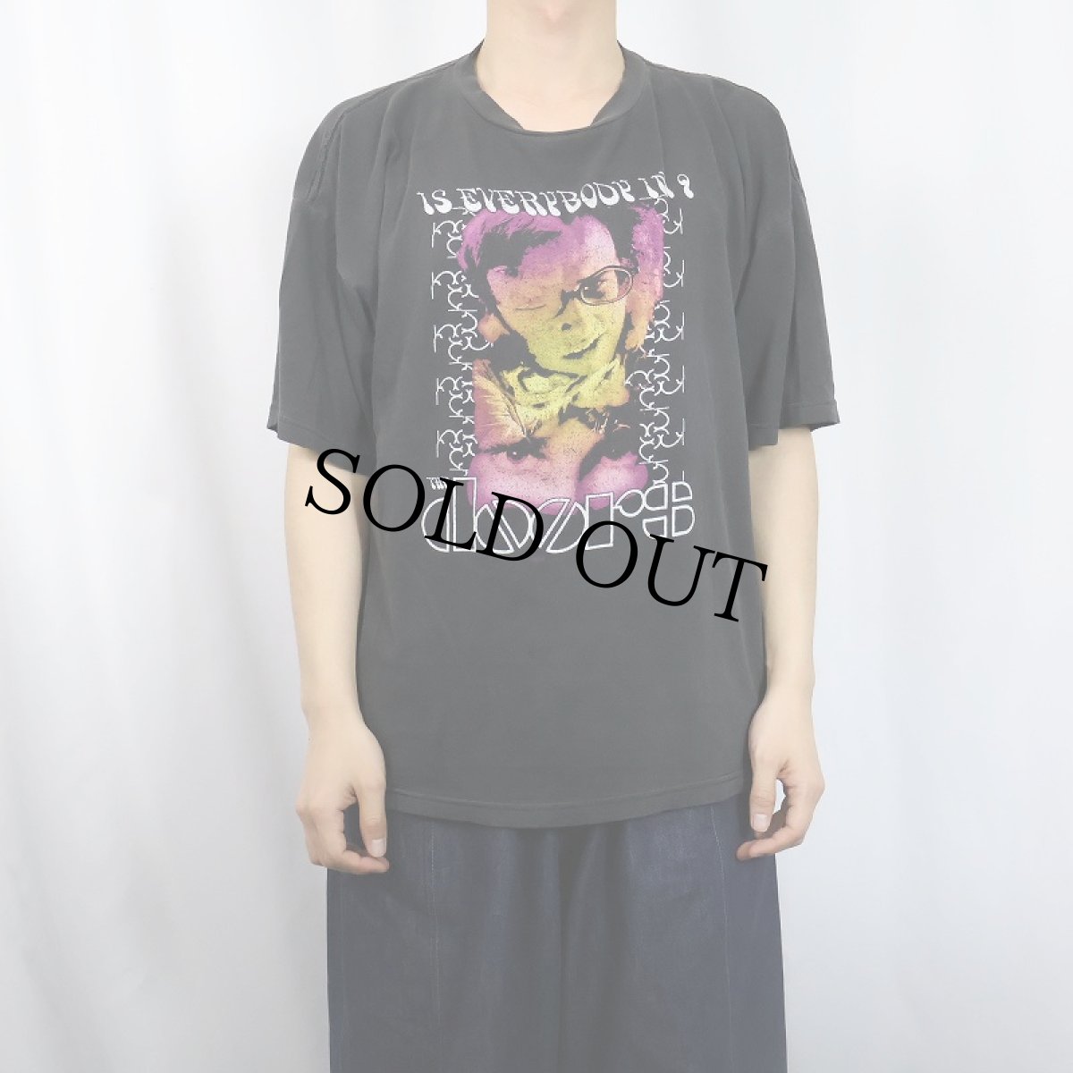 画像3: 90's The Doors "Is Everybody In?" ロックバンドTシャツ BLACK XL (3)