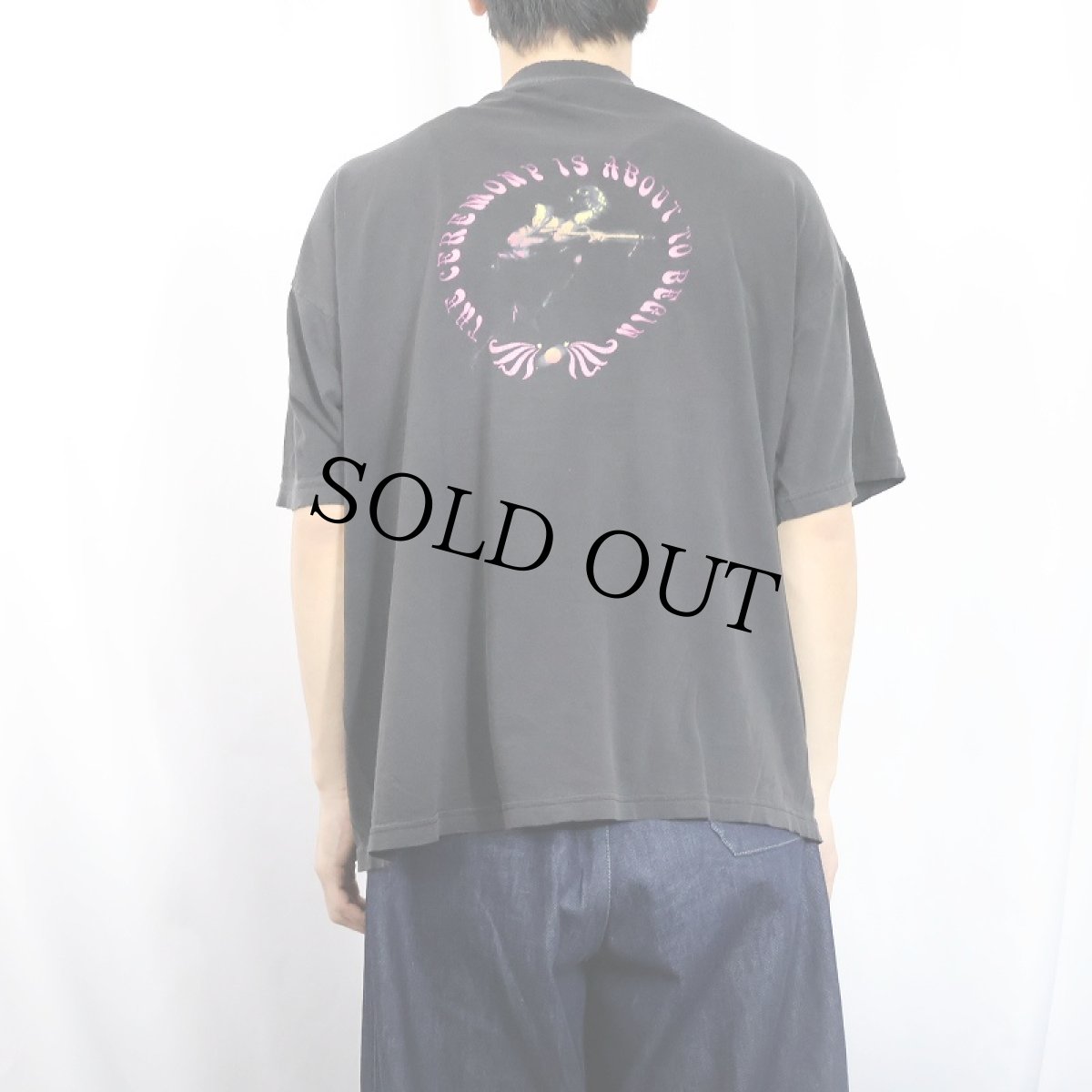 画像4: 90's The Doors "Is Everybody In?" ロックバンドTシャツ BLACK XL (4)