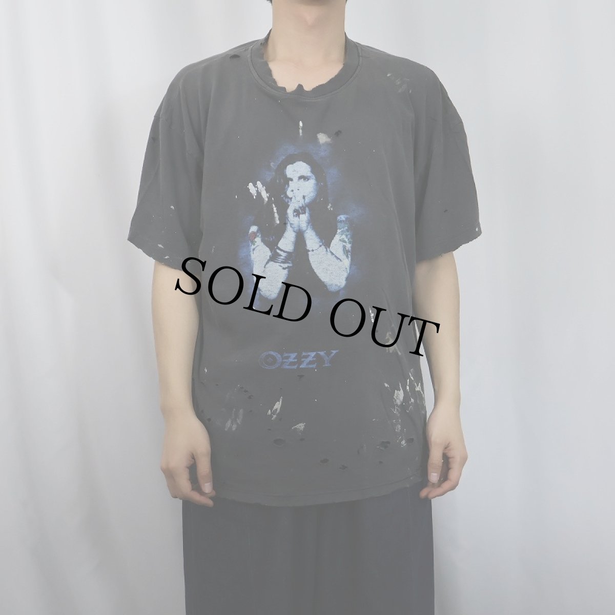 画像3: 1996 Ozzy Osbourne "RETIREMENT SUCKS TOUR" ヘヴィメタル・ミュージシャンツアーTシャツ XL (3)
