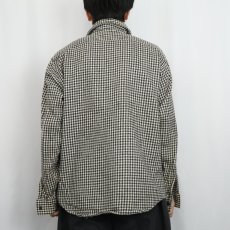 画像3: 80's Trails End USA製 チェック柄 ヘビーネルシャツ L (3)