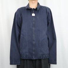 画像2: 90's LANDS' END コットンスイングトップ NAVY XL (2)