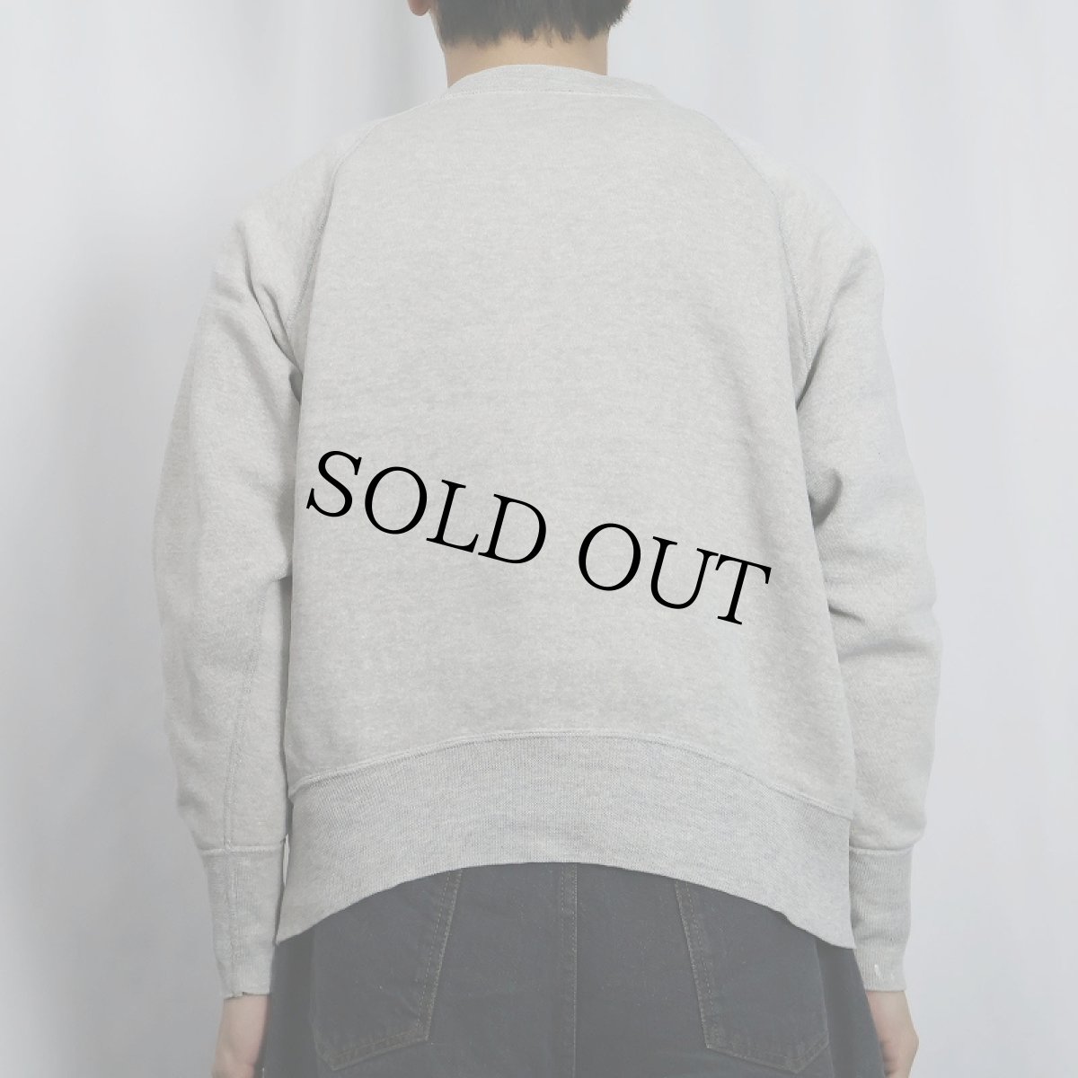 画像3: 60's THREE B's "BEETHOVEN" 脇下三角ガゼット 染み込みプリントラグランスウェット (3)