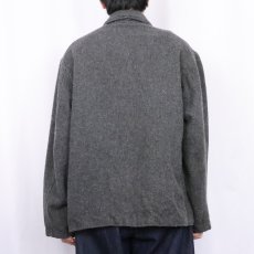 画像3: 50's FRENCH ウールファーマーズジャケット (3)