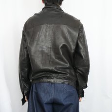 画像3: POLO Ralph Lauren ラムレザースイングトップ DARK BROWN M (3)