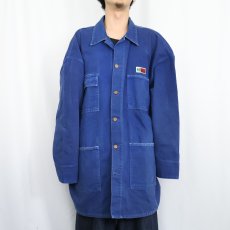 画像3: 90's CROSS COLOURS USA製 カラーデニムカバーオール SIZE2 (3)