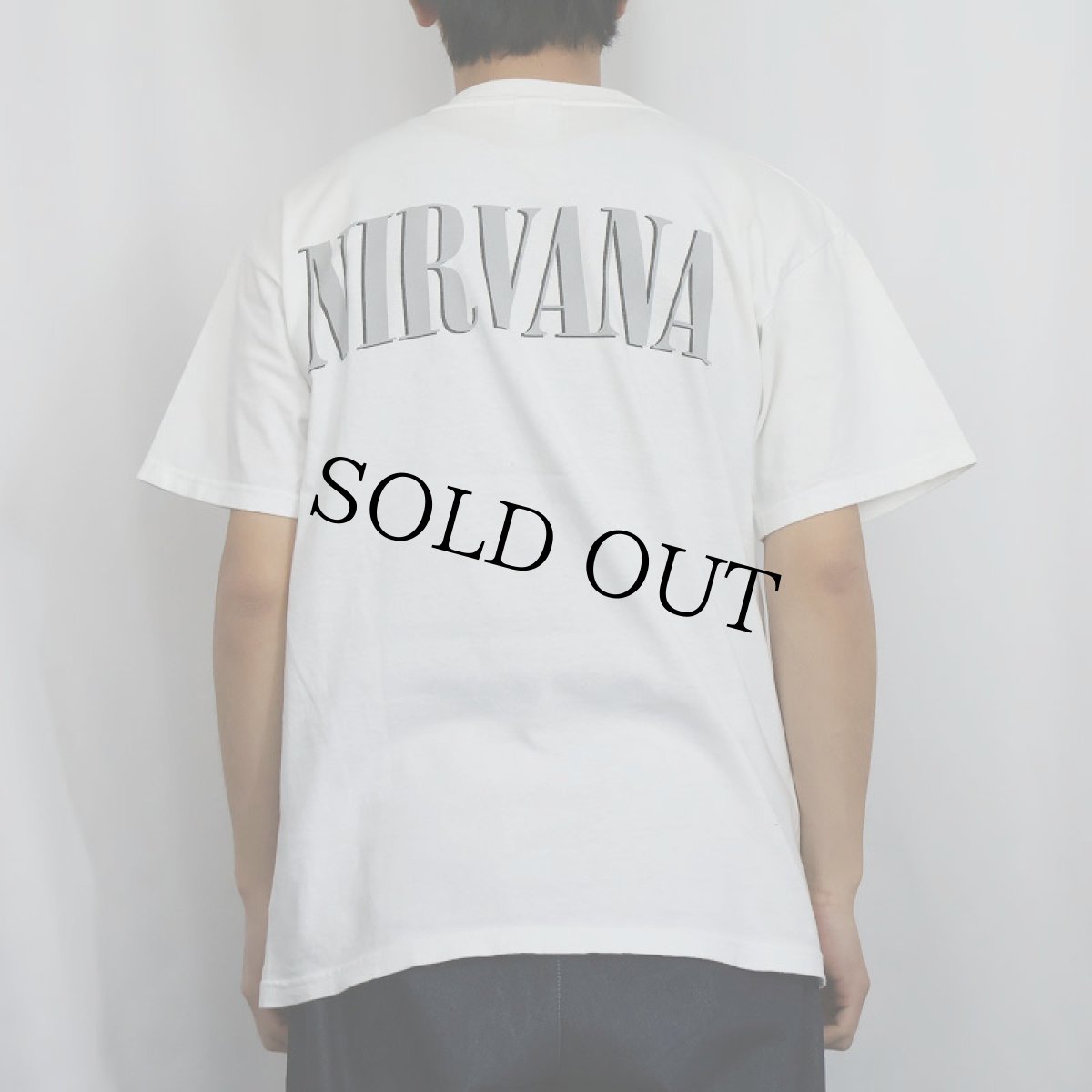 画像4: 1996 NIRVANA ロックバンド フォトプリントTシャツ M (4)