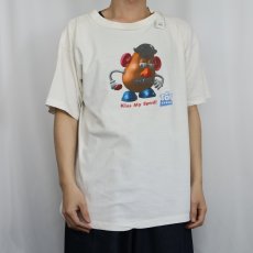 画像2: 1995 TOY STORY  Mr. Potato Head "Kiss My Spud!" キャラクタープリントTシャツ L (2)