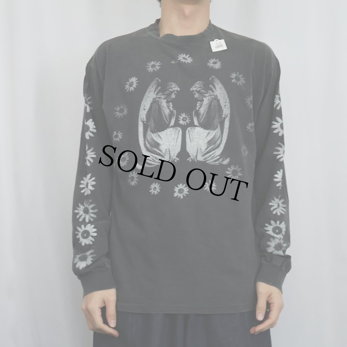 画像3: 90's MOJOWARE USA製 プリントロンT L (3)