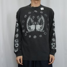 画像3: 90's MOJOWARE USA製 プリントロンT L (3)