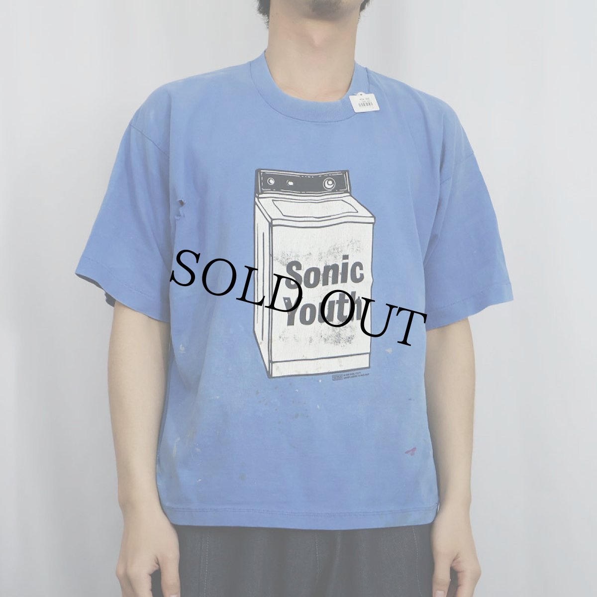 画像3: 90's SONIC YOUTH USA製 "Washing Machine" オルタナティヴ・ロックバンドTシャツ XL (3)