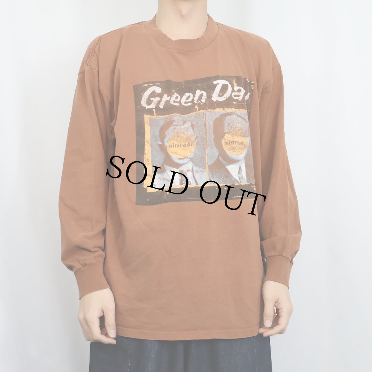 画像2: 1997 GREEN DAY CANADA製 "Nimrod" パンクロックバンドツアーロンT XL (2)
