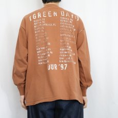 画像3: 1997 GREEN DAY CANADA製 "Nimrod" パンクロックバンドツアーロンT XL (3)