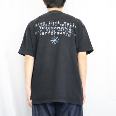 画像4: 90's NINE INCH NAILS USA製 "Dissonance" ロックバンドツアーTシャツ BLACK XL (4)