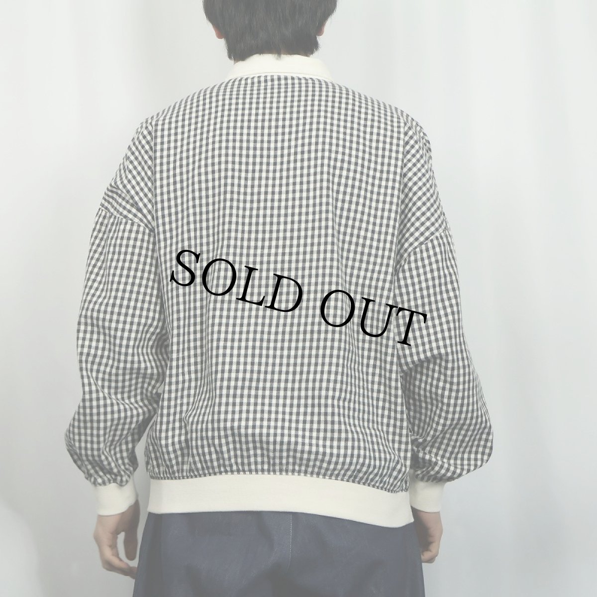 画像3: 90's Christian Dior ギンガムチェック柄 コットンプルオーバーシャツ L (3)