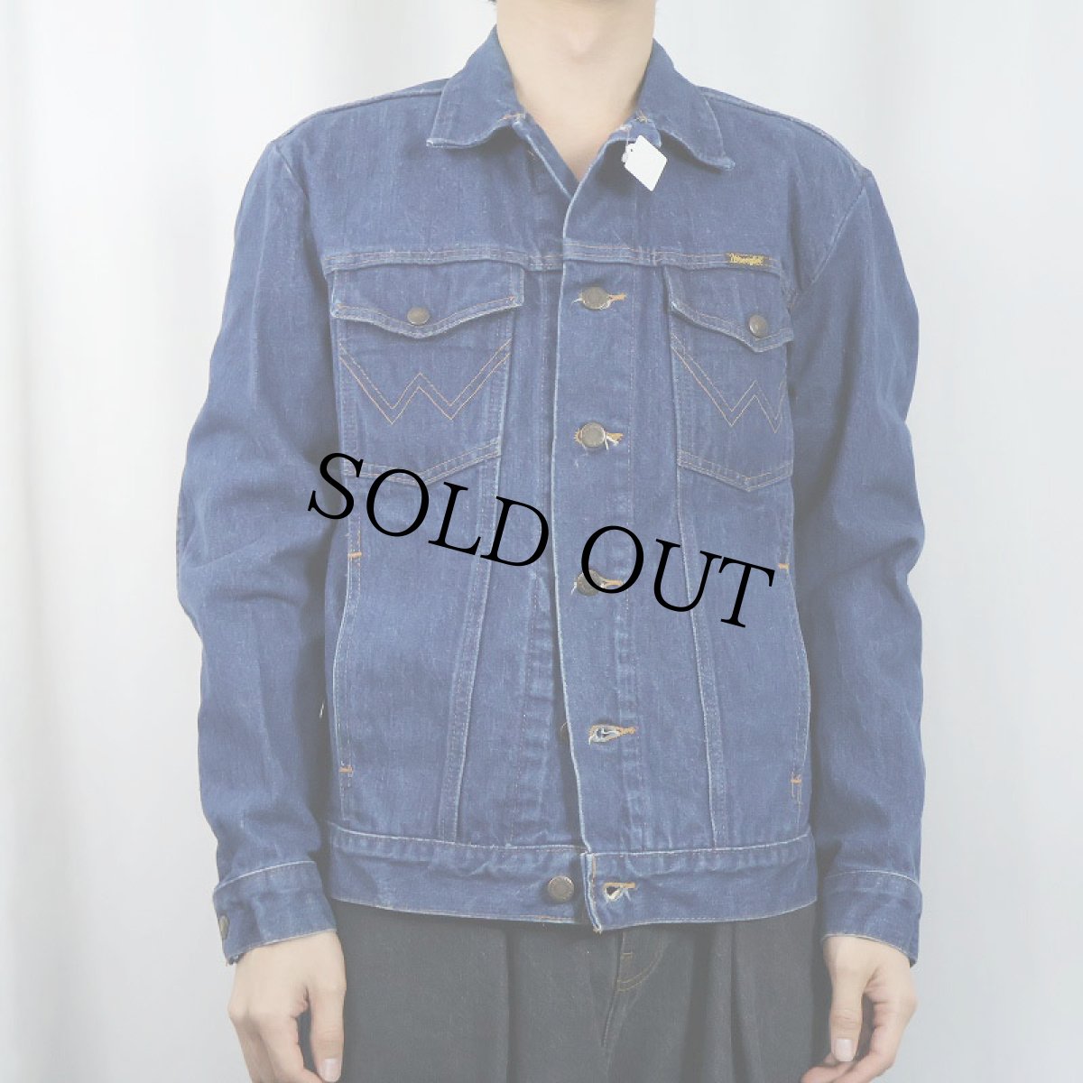 画像2: 90's Wrangler 74144PW USA製 デニムジャケット (2)