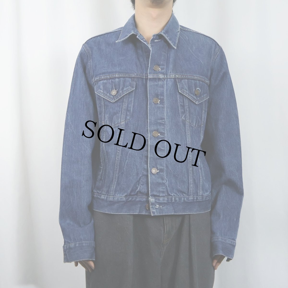 画像2: 80's GAP PIONEER デニムジャケット SIZE44 (2)