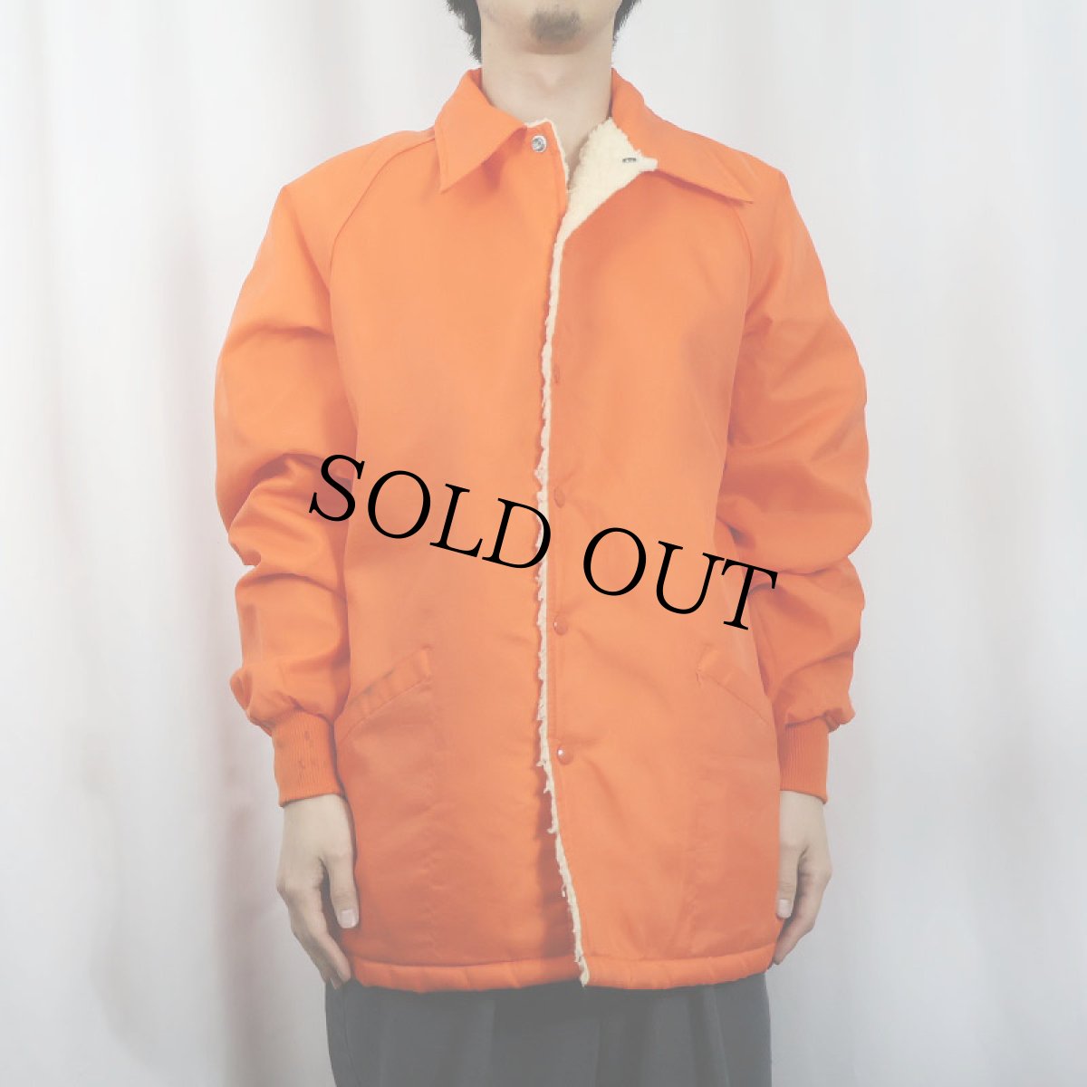 画像2: 70〜80's Swingster 裏ボア ナイロンコーチジャケット L (2)