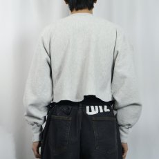 画像3: 90's Champion REVERSE WEAVE "GRAND VALLEY STATE UNIVERSITY" カットオフ プリントスウェット XL (3)