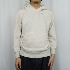 画像2: 50's BRENT 無地ラグランスウェットフーディー L (2)